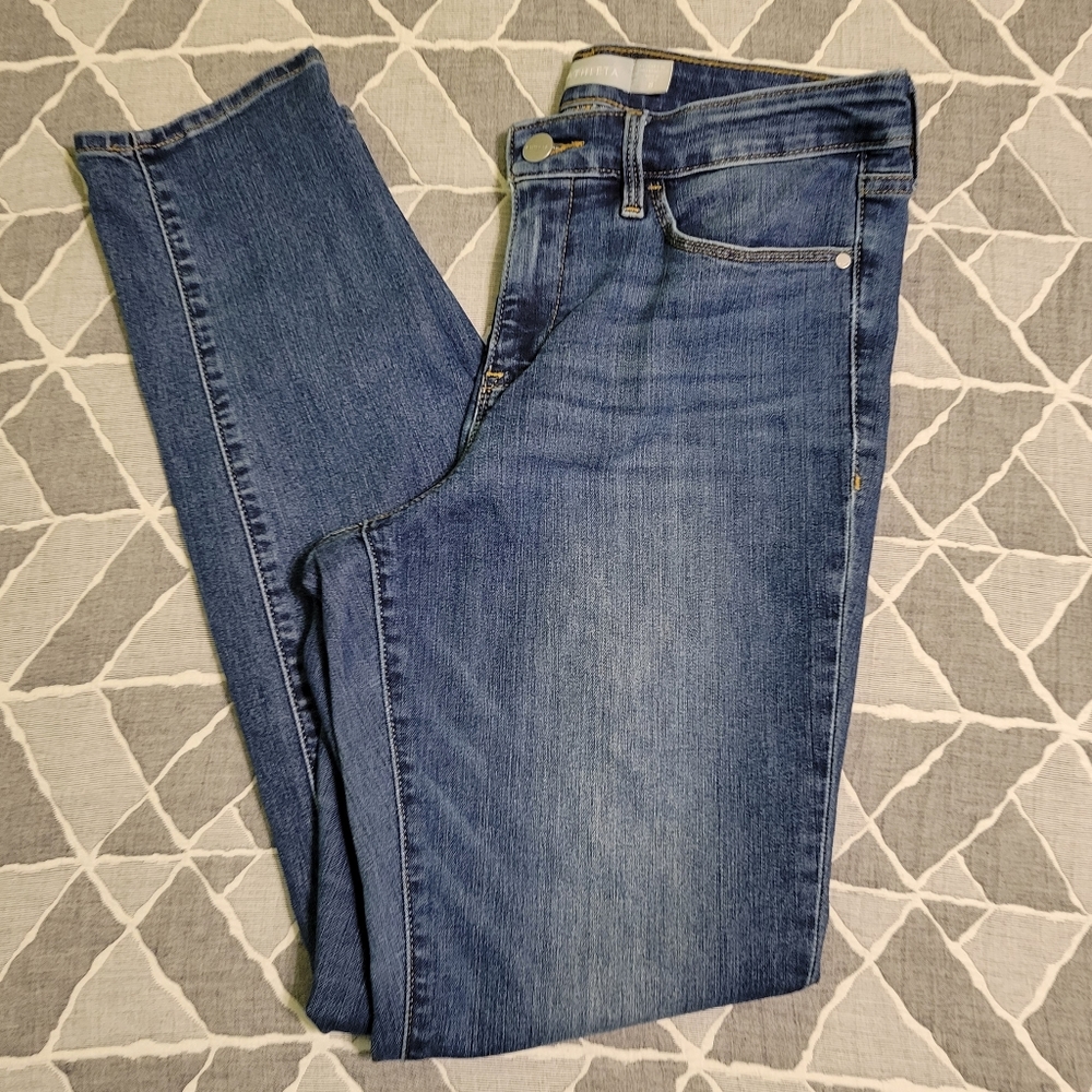 Athleta Sculptek Mid-Rise Skinny Jeans